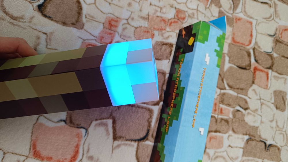 Minecraft Torch факел майнкрафт ночник светильник світильник