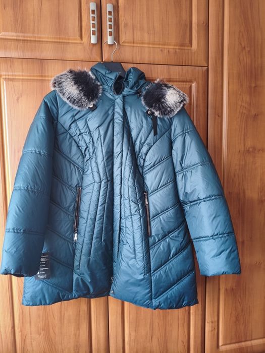 Kurtka damska zimowa NOWA 52 rozmiar