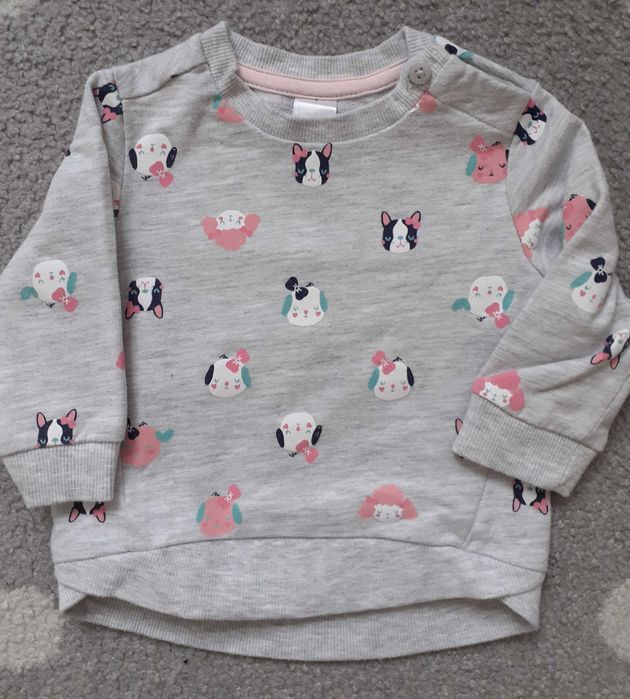 Bluzy niemowlęce, 3 szt  C&A (62), HM (56), Reserved (62)