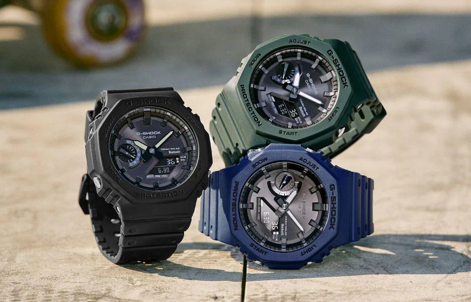 Часы Casio GA-B2100-3A ! Оригинал! Фирменная гарантия 2 года!