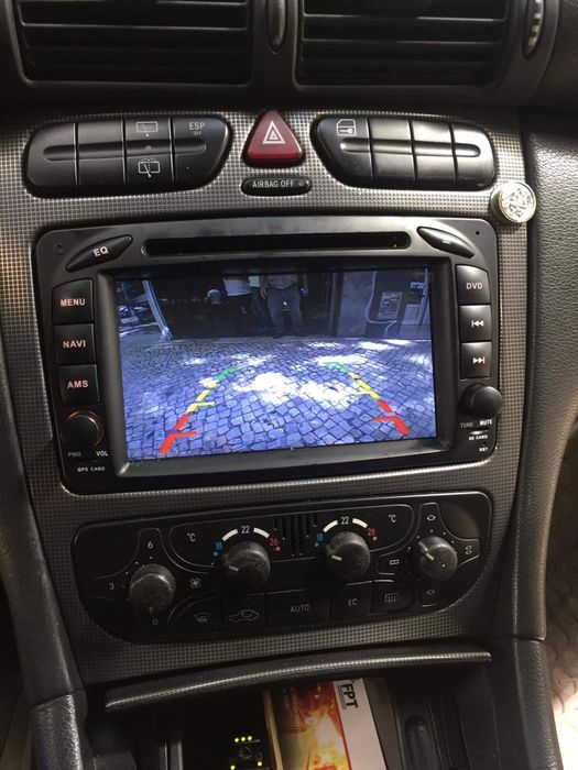 Radios novos Mercedes c220 clk ML Vito Viano w203 etc gps bluethoo