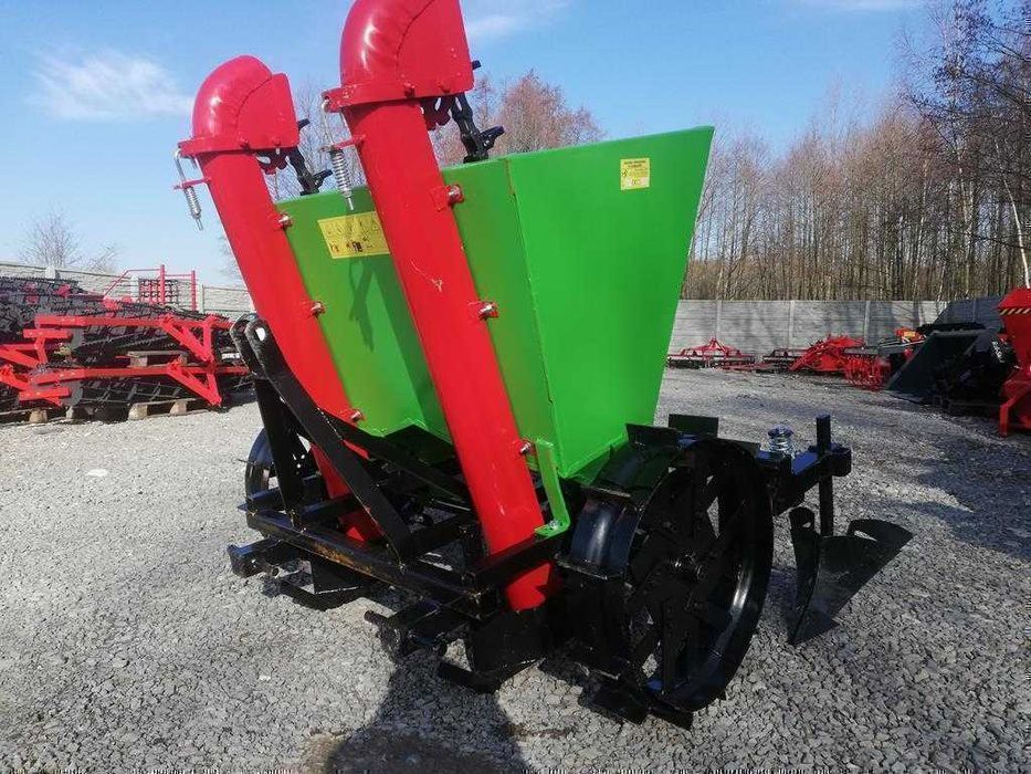 PROMOCJA-SADZARKA do ziemniaków 2 rzędowa-NOWA-dostawa pod adres