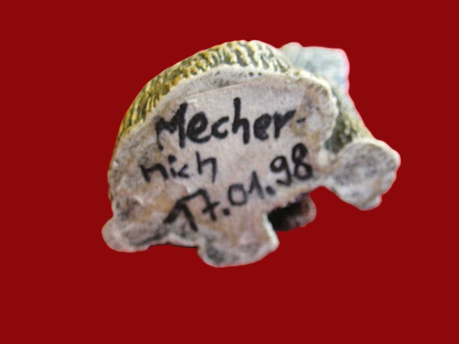 Kot - Stara Figurka - twarda masa - 5 x 5 x 4 cm Rękodzieło