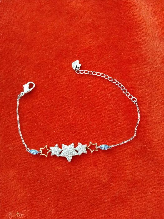 Bransoletka Swarovski gwiazdy duo