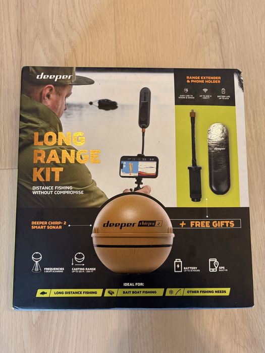 Echosonda Deeper chirp+2 Long Range Kit