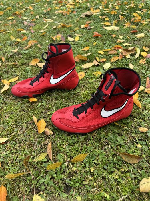 Боксерки Nike Machomai борцовки боксерки бокс рукавиці