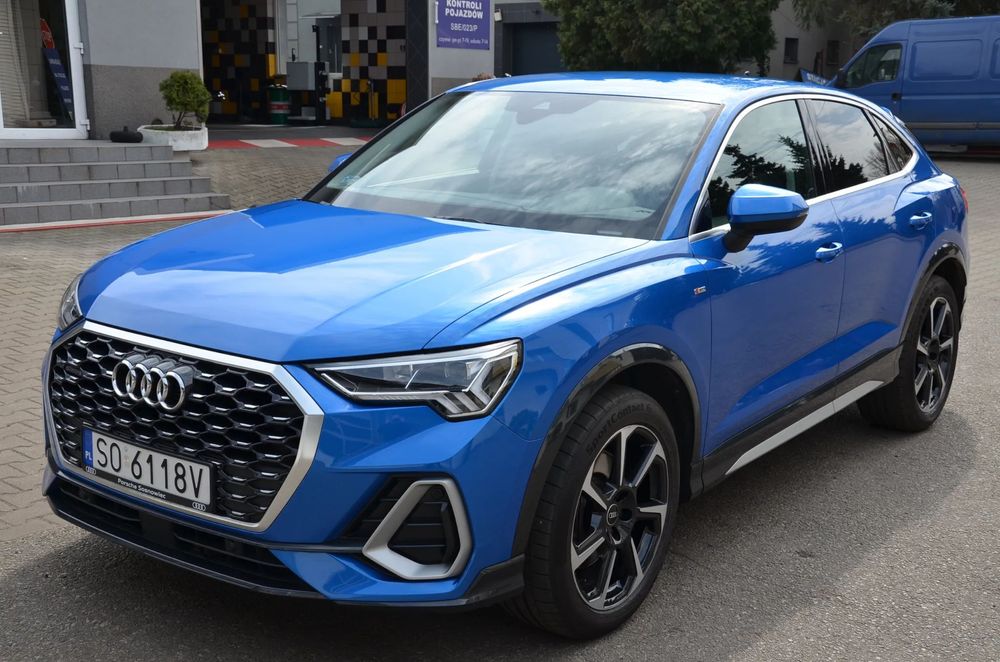 Audi Q3 Sportback Przebieg 17850 !!! 1 Właściciel, Salon Polska, Serwis ASO, FV 23%,