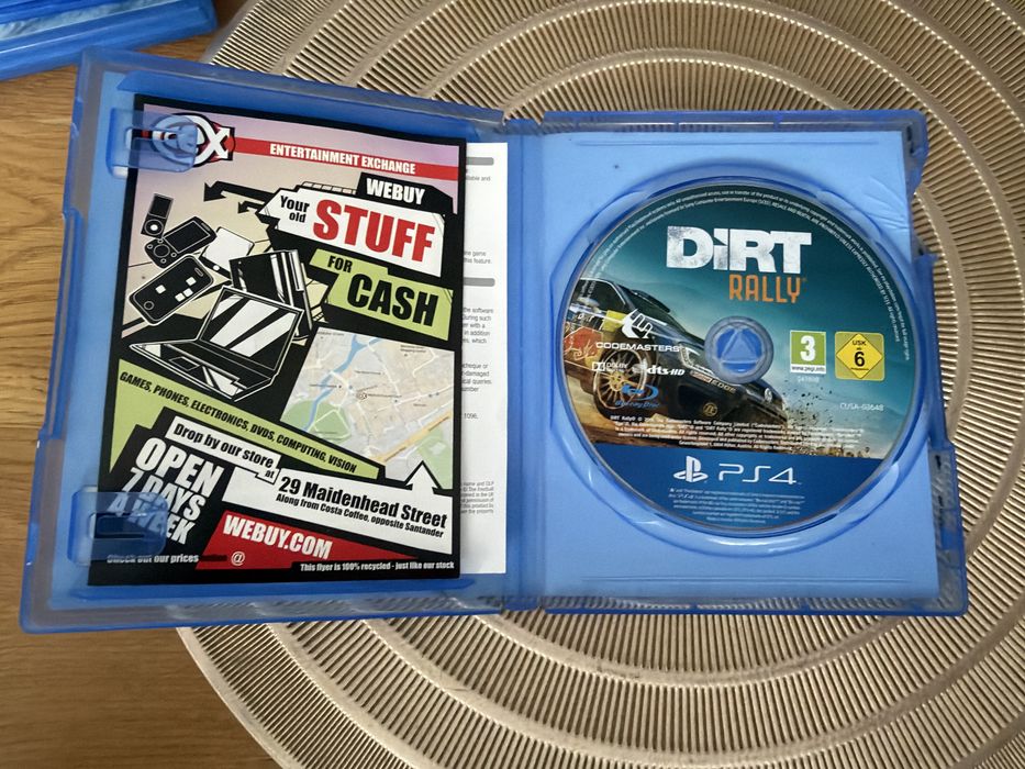 Dirty rally ps4 ps5