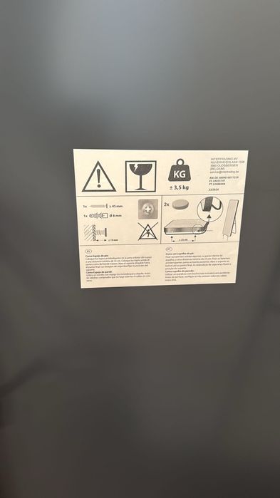 Espelho Dourado  Retângulo