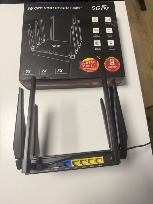 Sprzedam router wifi na karte sim 5 g 4 g lte jak nowy