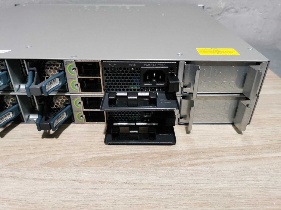 24 PoE/GE  Коммутатор Cisco WS-C3850-24P-S безнал/гарантия