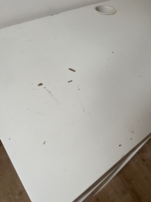 Biurko białe toaletka ikea