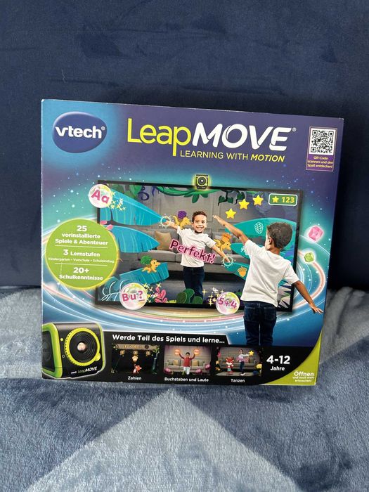 Vtech konsola do gier dla dzieci LeapMOVE od 4 lat język niemiecki