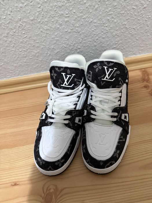 Buty LV trainer nowe nie uzywane czarno biale