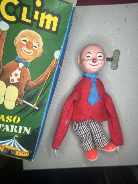 Brinquedo Vintage | Clim El Payaso Saltarin