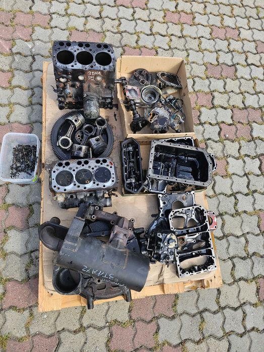 Na części Silnik Perkins KD 103-10, Mitsubishi L3E, Yanmar 3TNA72 Kubota 1505 1105 1503