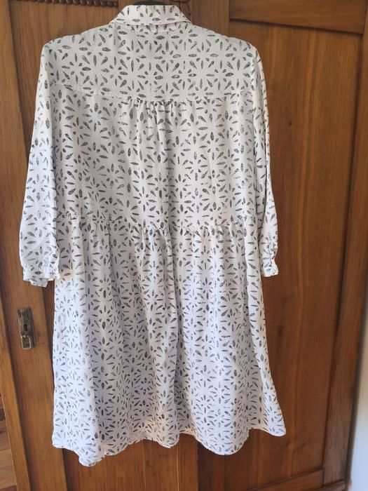 Sukienka lniana C&A 36
