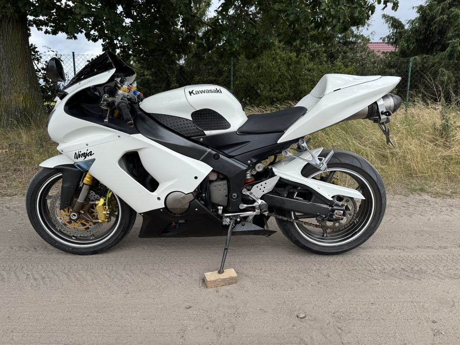 Kawasaki ZX6R 636 Ninja 2008r 131 kM wydech Akrapovic