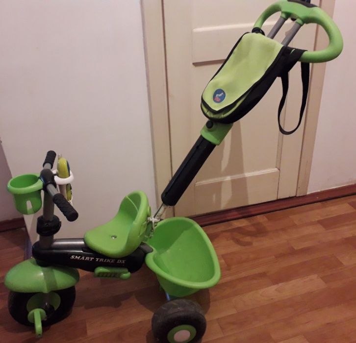 Дитячий велосипед з батьківською ручкою Smart Trike DX 3 в 1