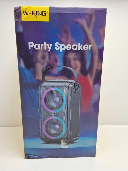 Głośnik przenośny W-King T9-2 Black czarny 80 W