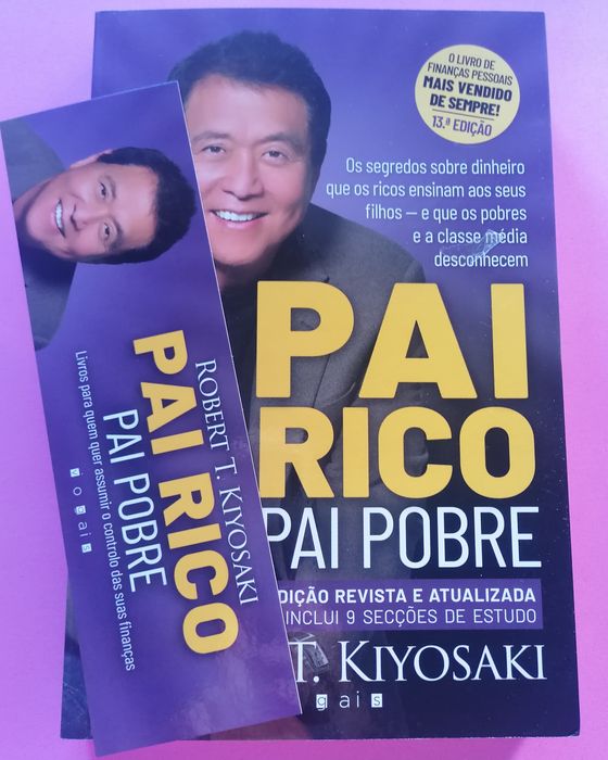 Pai rico,pai pobre-NOVOS-Cada livro 9,50€-Portes grátis-Ler descrição