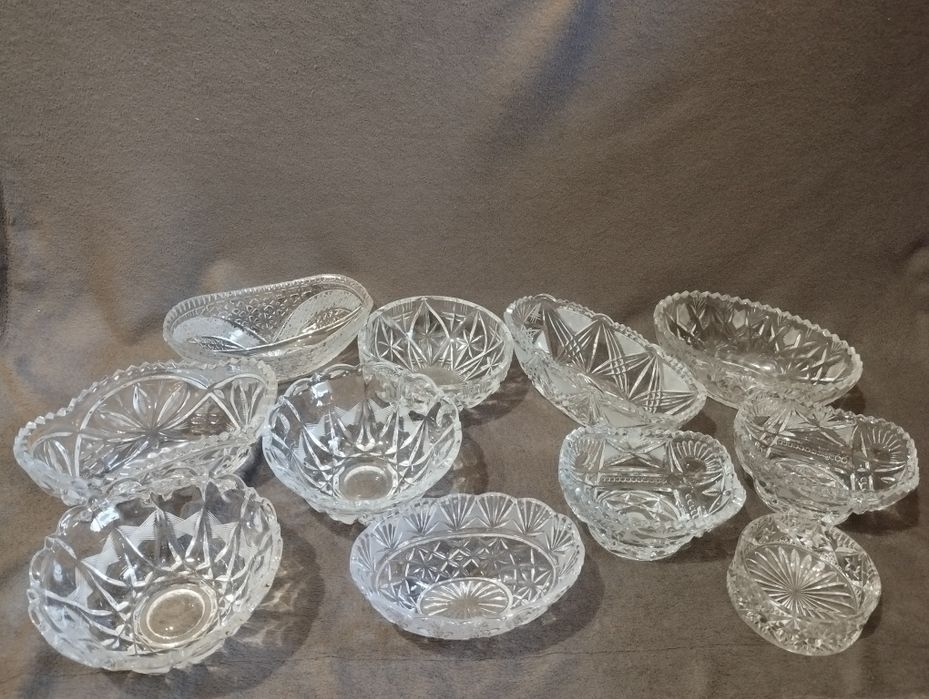 Хрусталь кришталь ваза салатник ціна за 1 шт