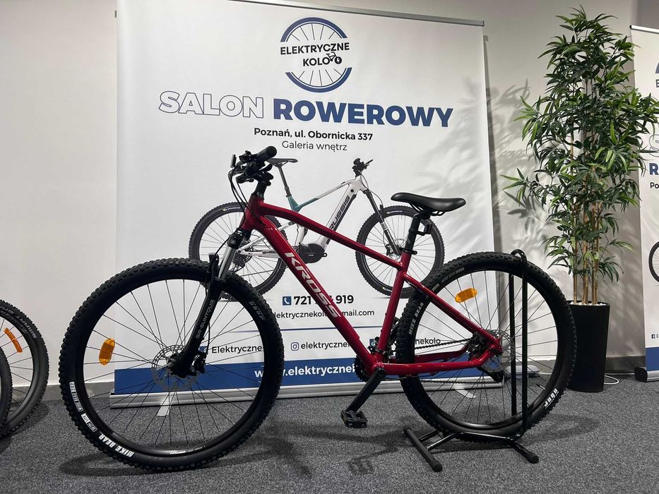 Rower Górski Kross Hexagon 4.0 Czerwony Rama 18" Raty 0%