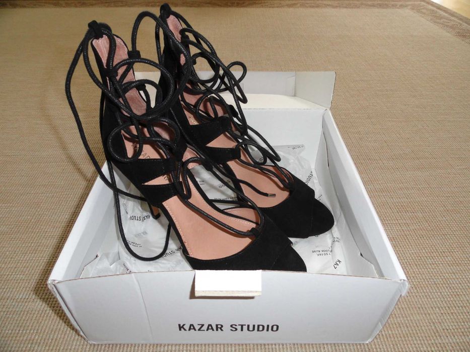 buty damskie letnie szpilki sandały pantofle roz. 40 Kazar