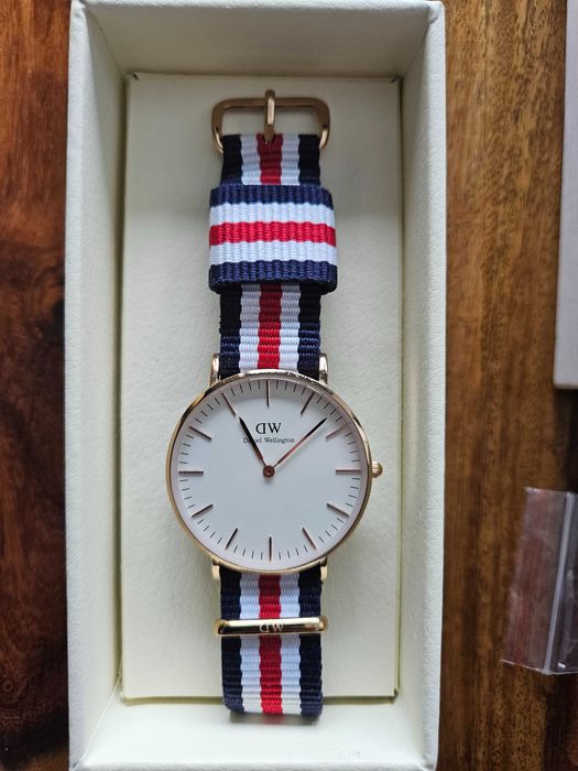Zegarek Daniel Wellington Cunterbery Rose Gold 36 mm