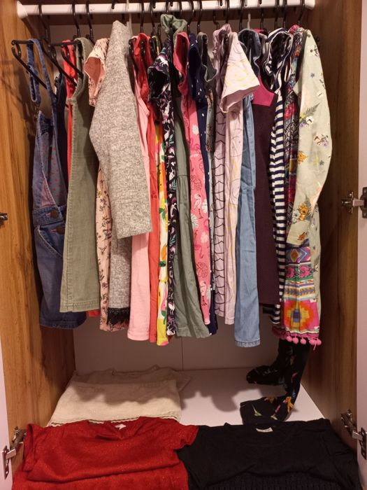 Ubrania(paka) dla dziewczynki 128-134