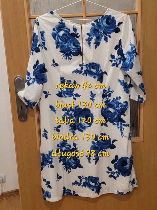 Sukienka damska plus size