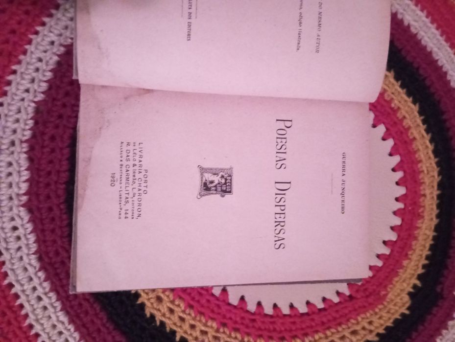 Guerra Junqueiro - Poesias Dispersas (1.ª edição, 1920))