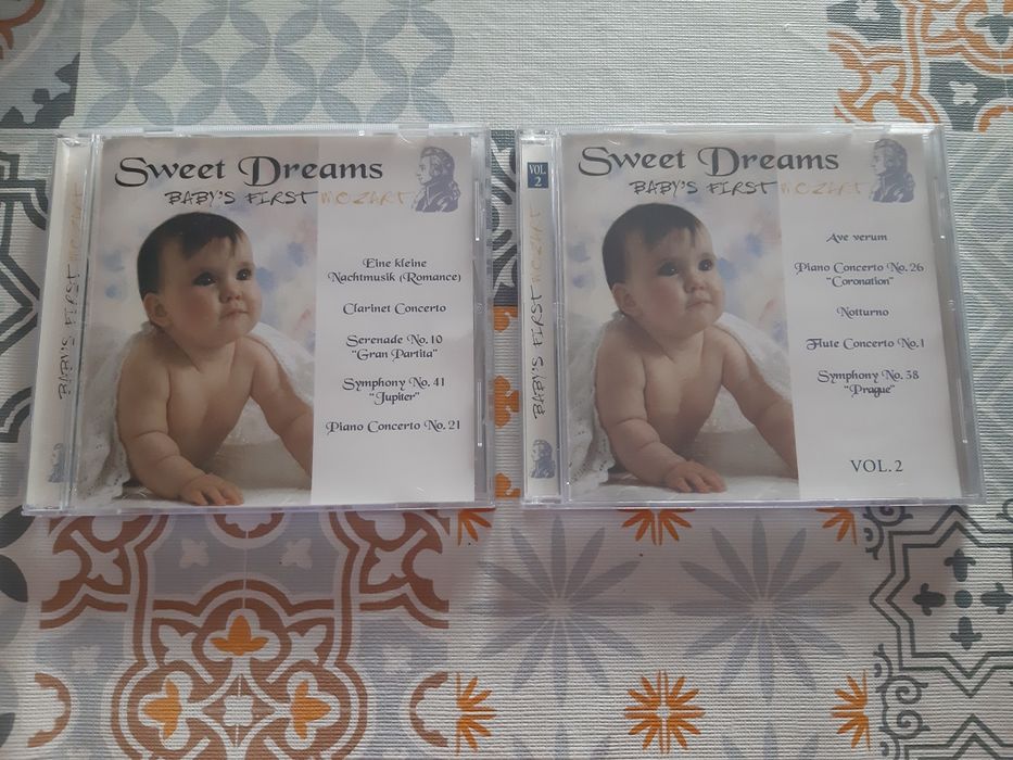 2 CD áudio música para bebés