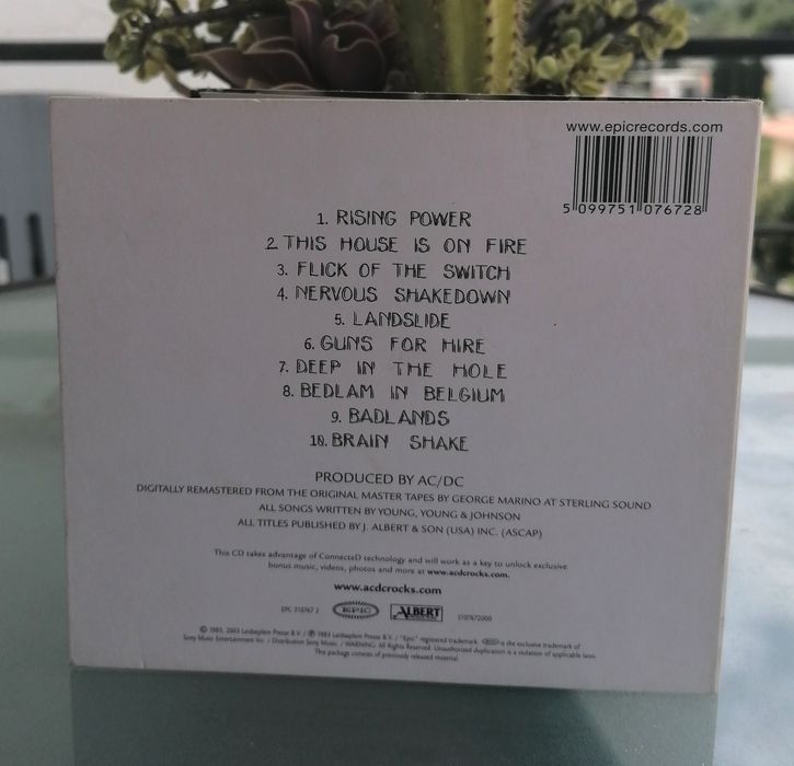 AC DC - Flick Of The Switch (Cd Digipack)