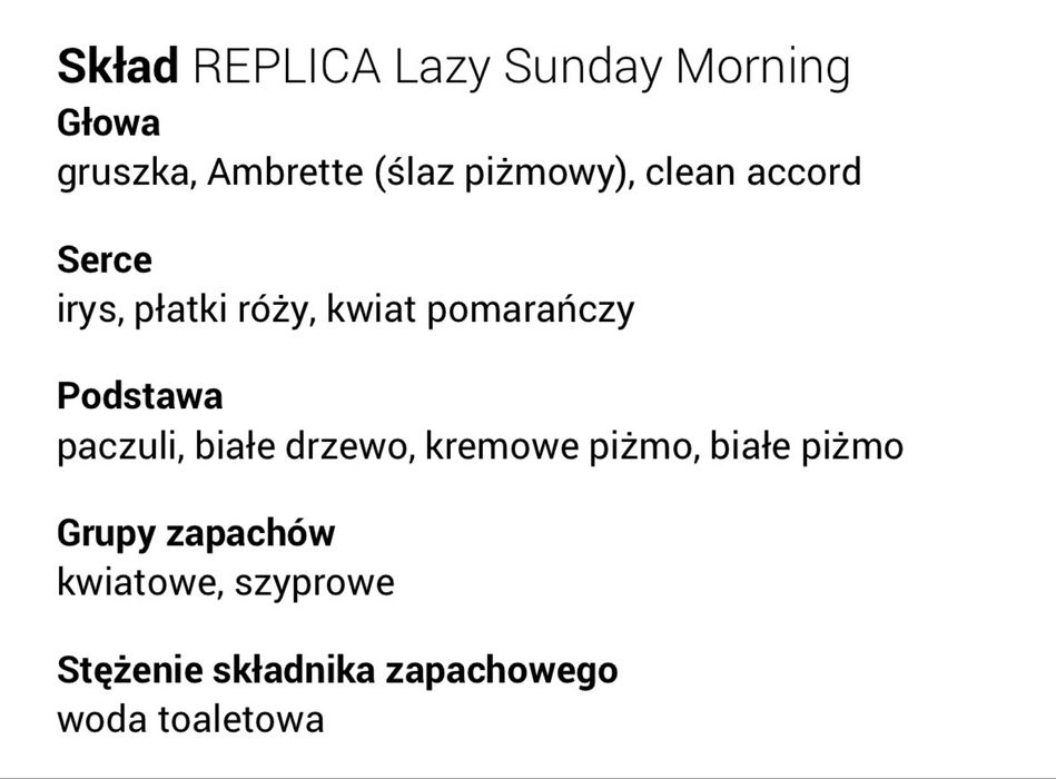 Maison Margiela Replica Lazy Sunday Morning
