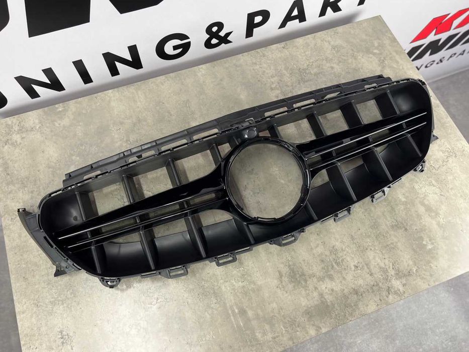 Решітка радіатора - AMG (Black) - Mercedes Benz (E-Class W213) 2017+