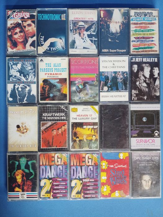 cassetes audio originais (anúncio nº5 )