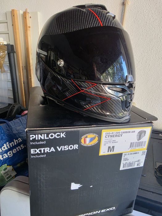 Capacete Scorpion carbono