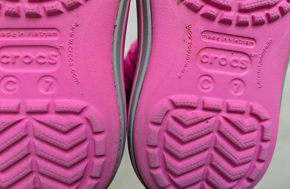 Crocs Winter Puff leciutkie dziecięce śniegowce C7 23-24 bdb