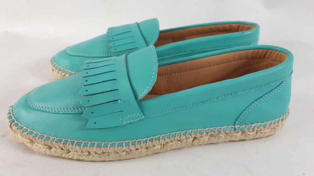 kanna   skórzane espadryle balerinki    roz.42