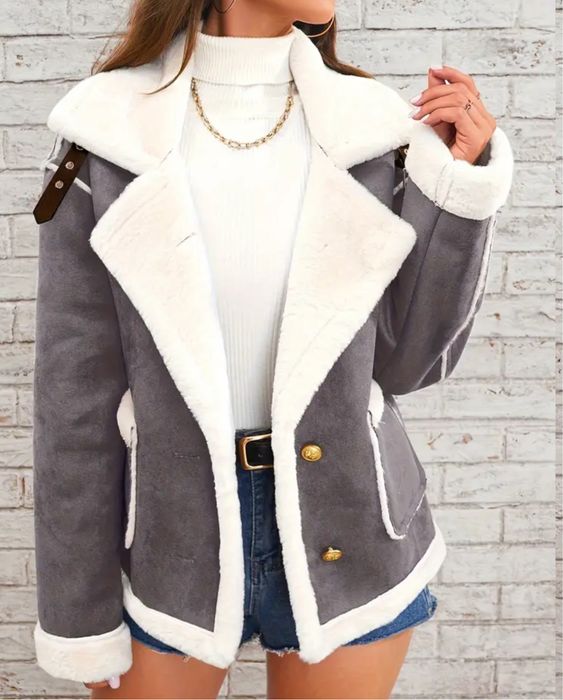 Женская дубленка