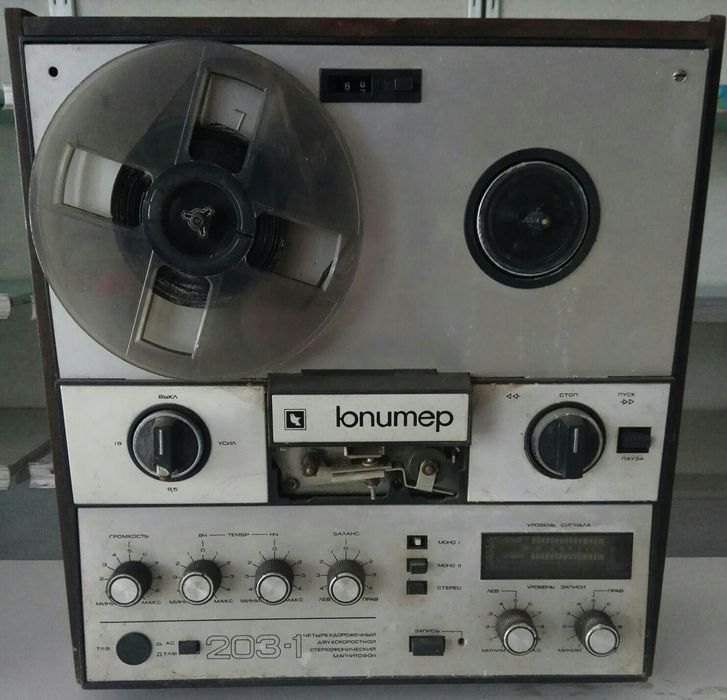 Магнитофон- приставка  Юпитер работает как усилитель