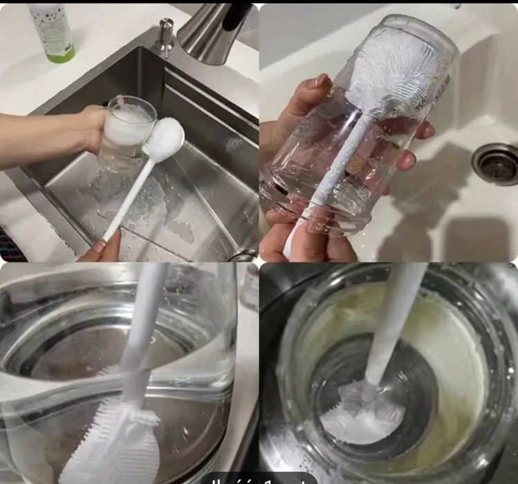 Szczotka silikonowa hipoalergiczna - akcesoria kuchenne