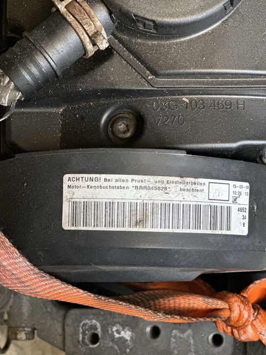Двигун BRR 1.9 tdi Volkswagen T5 2003-