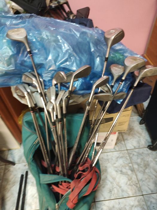 Komplet, kije golfowe