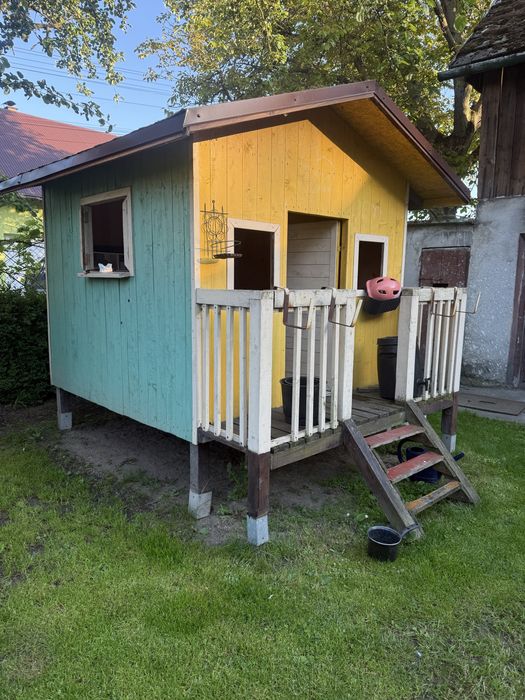 Domek drewniany jak na zdjeciach