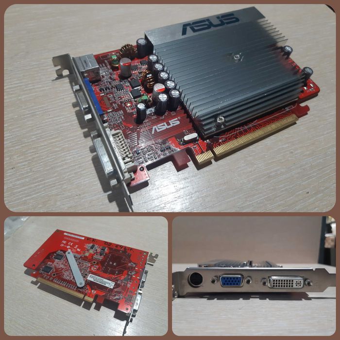 Відеокарти затички 256MB PCIe б/в, гурт та роздріб