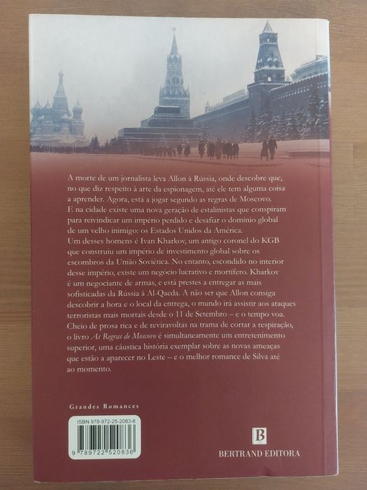 L " As Regras de Moscovo " de Daniel Silva (Ed. Regular/ Opt. Estado)64729680776705121
