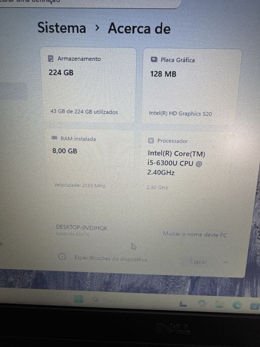 Dell Latitude E5470 Windows 11