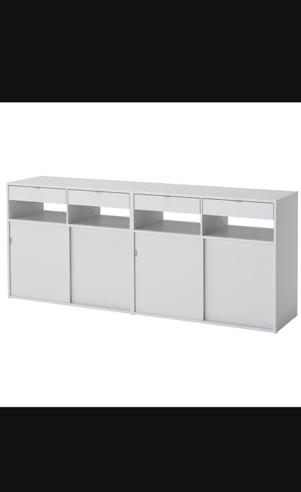 Spiksmed ikea kredens komoda  szary